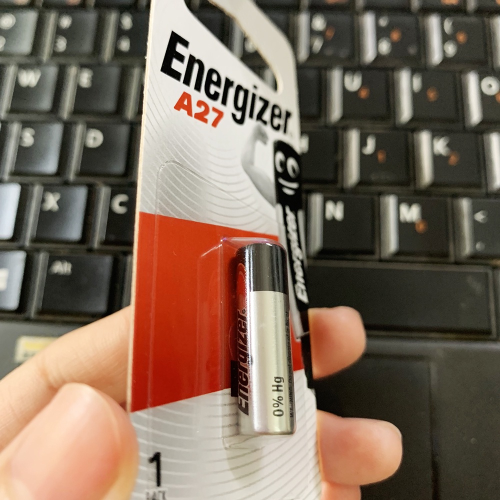 Pin cửa cuốn A27 Energizer chính hãng - Vỉ 1 viên
