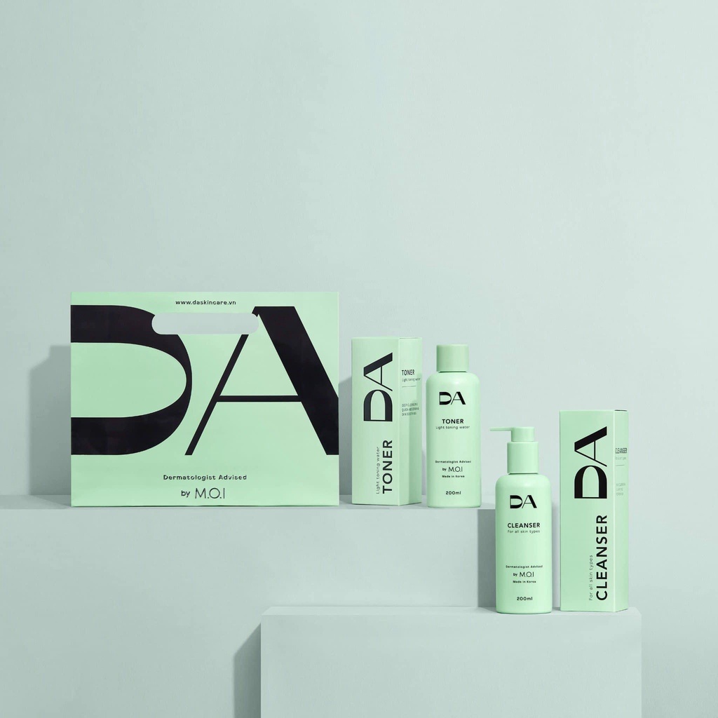 CHÍNH HÃNG - Toner D.A by M.O.I dưỡng da trắng sáng, mịn màng cấp ẩm tức thì - Bun cosmetic | BigBuy360 - bigbuy360.vn