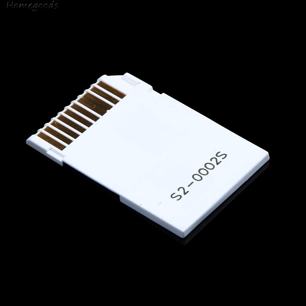 Good shop❦Dual Slot Micro For SD SDHC TF to Memory Stick MS Card Pro Duo Reader Adapt