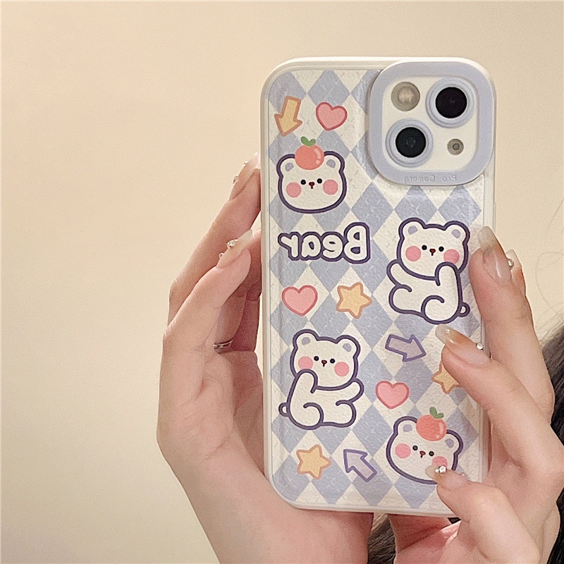 Ốp lưng iphone Ốp Lưng Họa Tiết Trái Vải Cho Iphone 7/7plus/8/8plus/x/xs/11/12/13/pro/max/plus/promax Dinuo case