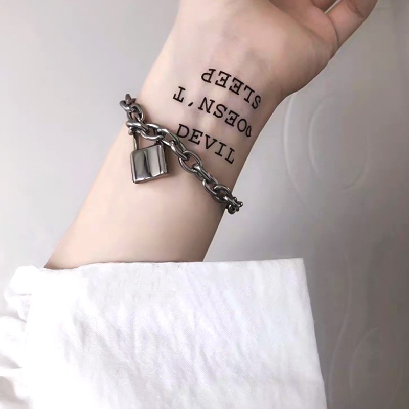 Lắc tay ổ khóa siêu ngầu nam nữ đeo được 13 - 19 cm không rỉ