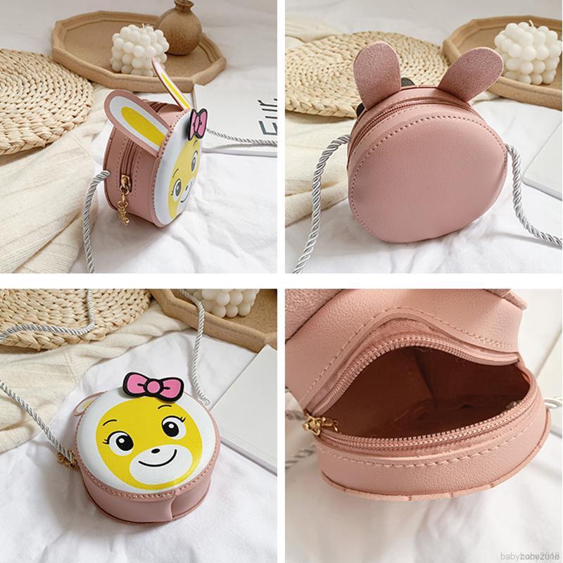Túi đeo chéo in hình thỏ dễ thương cho bé gái