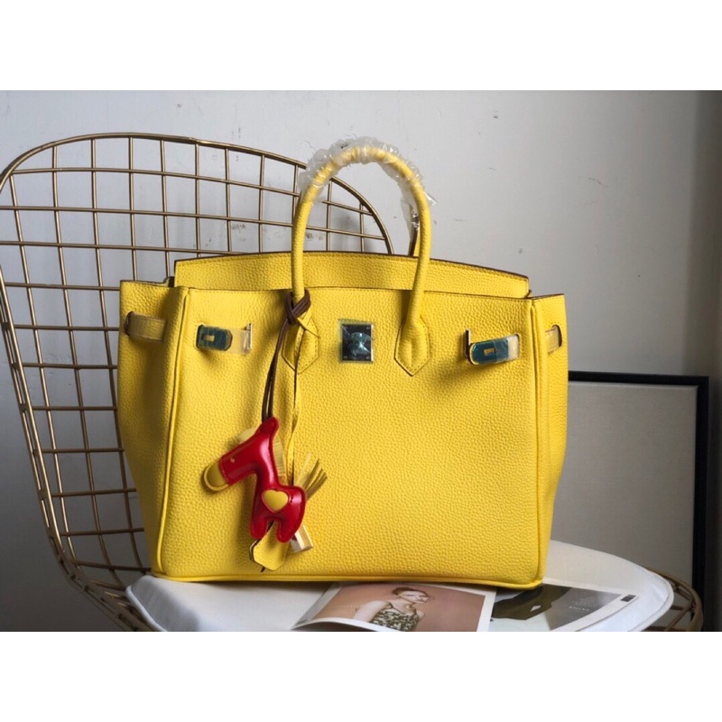 Túi xách nữ thương hiệu thời trang cao cấp Hermes HM da thật nhiều màu 4 size