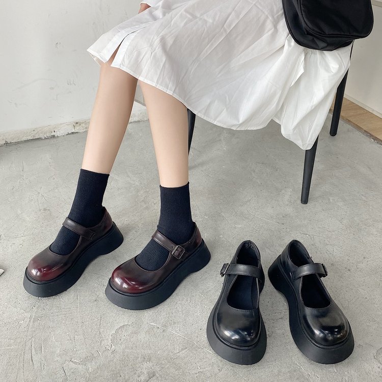 Giày Da Nữ Thời Trang Hàn Quốc