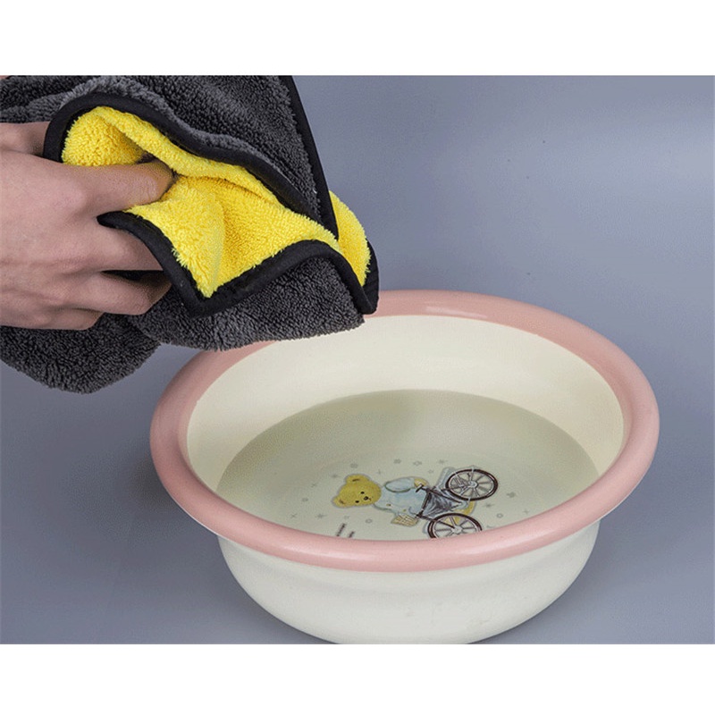Khăn Vi Sợi Vệ Sinh Xe Ô Tô 30*60cm