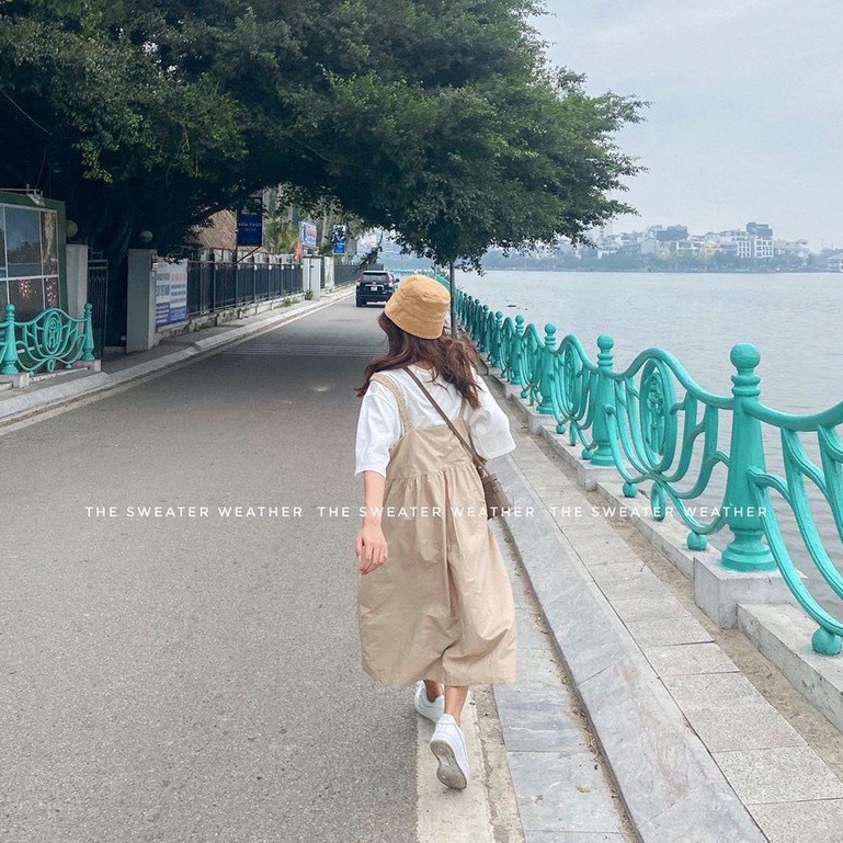 Váy kaki baby doll be siêu dễ thương MEMN 424