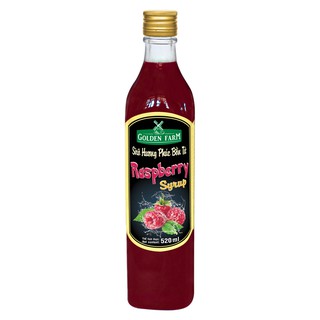 Siro hương phúc bồn tử 520ml - golden farm