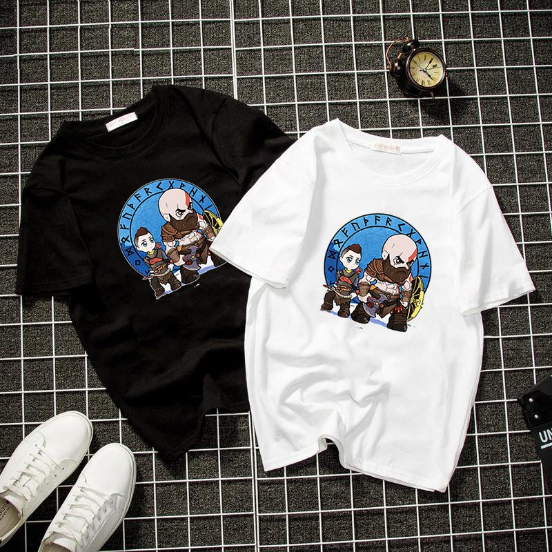 Áo thun Unisex form rộng nhân vật họa tiết đẹp Hàn Quốc vải dày mịn 2019T1522