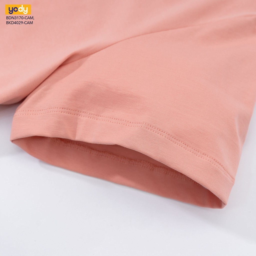 Bộ Quần Áo Cộc Nữ YODY Cotton Cao Cấp BDN3170