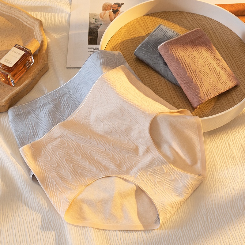 Bộ 4 Quần Lót Lưng Cao Gợi Cảm Cho Nữ MM2413