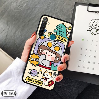 Ốp lưng nhám Realme 5-5s - in hình