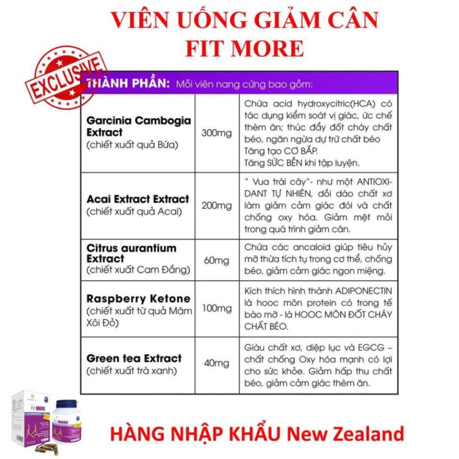 [GIẢM CÂN NHANH] Giảm cân nhanh hàng nhập khẩu Châu Âu FIT MORE giảm cân nhanh giảm cân hiệu quả không gây tác dụng phụ | BigBuy360 - bigbuy360.vn