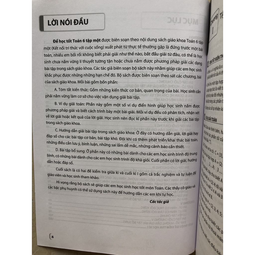 Sách - Để học tốt toán 6 (Kết nối tri thức với cuộc sống)