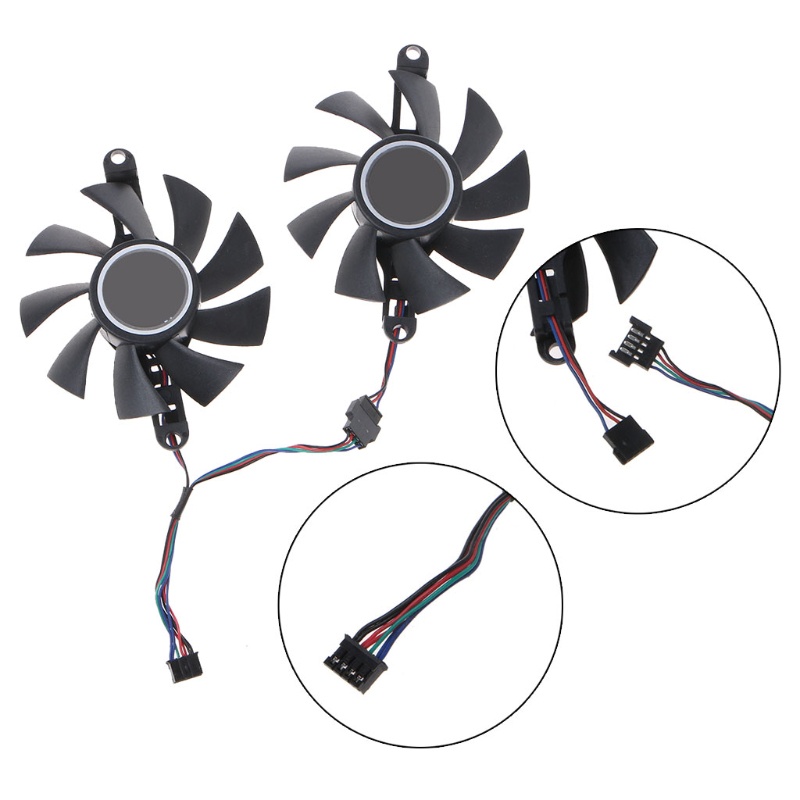 Quạt Tản Nhiệt 75mm 4pin Vga Nhiều Màu Sắc Không Gây Tiếng Ồn | BigBuy360 - bigbuy360.vn
