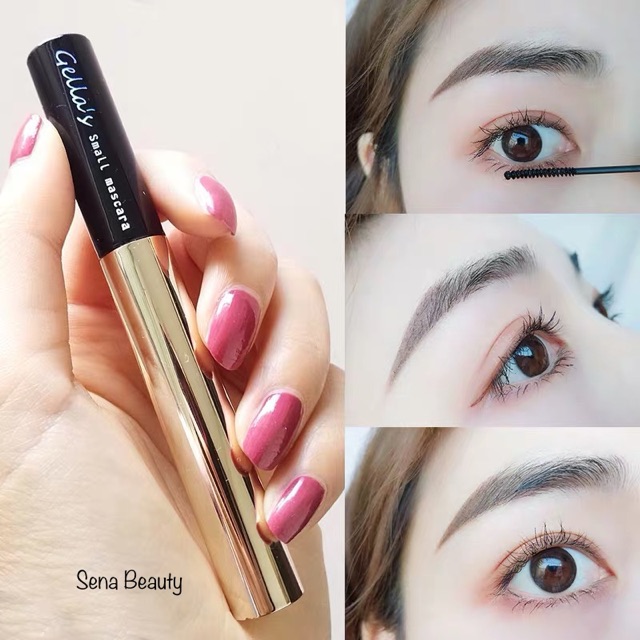 Mascara sợi siêu mảnh tự nhiên chuốt mi chống nước Gella's Sena Beauty | BigBuy360 - bigbuy360.vn