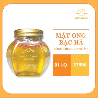 Mật ong bạc hà đông trùng hạ thảo Vinacordy 375ML