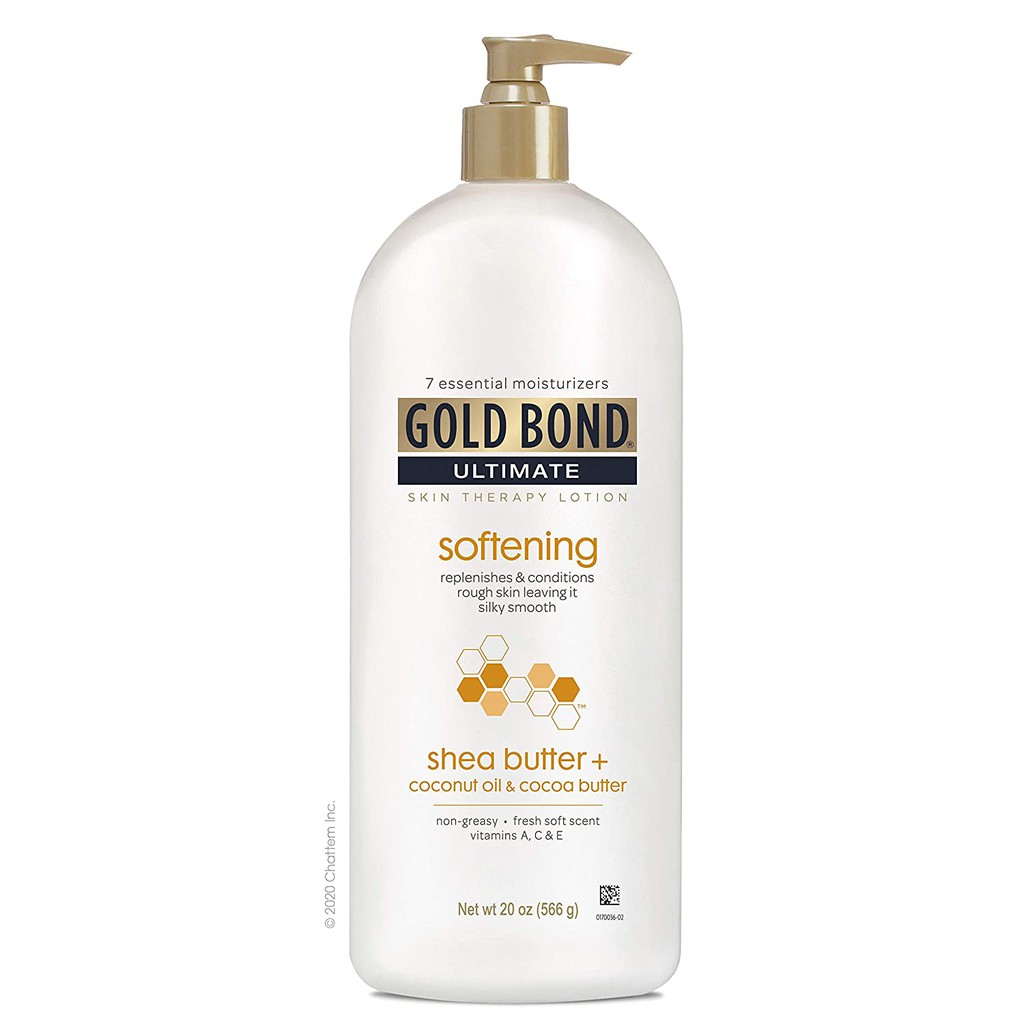 Dưỡng thể làm mềm da Gold Bond Gold Bond Ultimate Softening Skin Therapy Lotion With Shea Butter 396-566g (Mỹ)