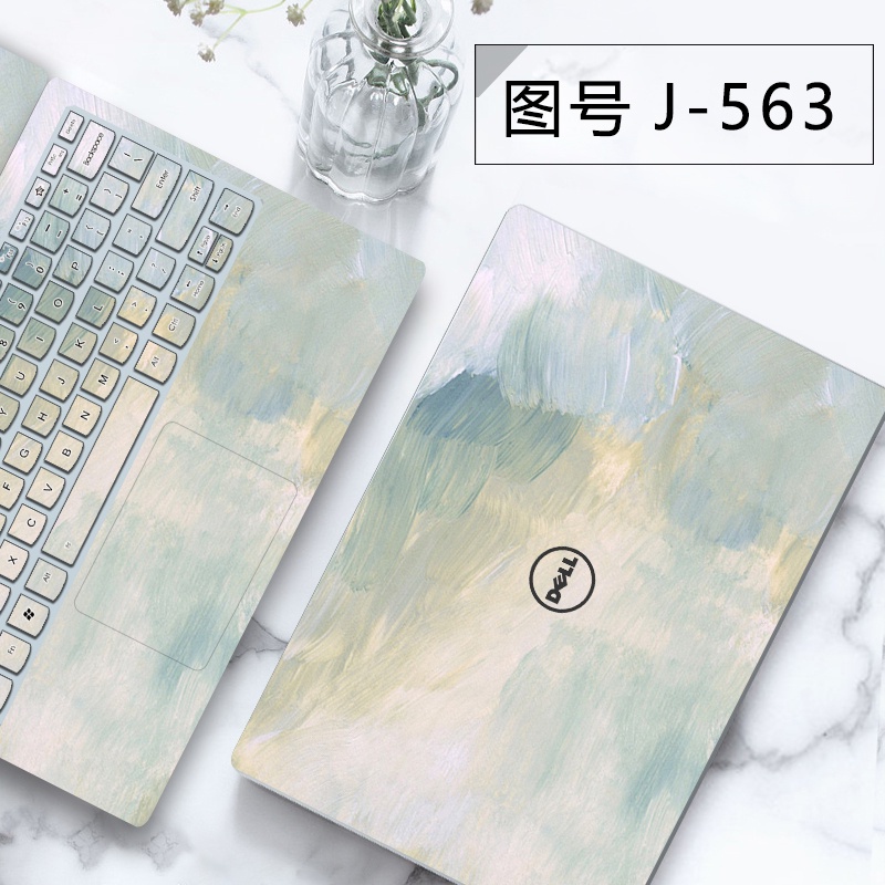 3pcs Cartoon Precut Computer Laptop Notebook Vinyl Skin Sticker for DELL Inspiron 13 7000 13-7359 13-7348 Vostro 14-5000 14-5459 14-5459D Ins 5482 Inspiron 15 3511