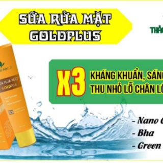 Sữa rửa mặt GOLD PLUS Thảo mộc 37