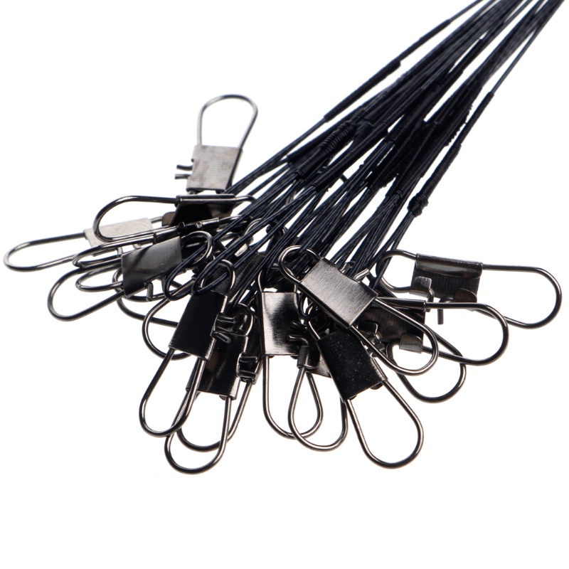 20 Phụ Kiện Dây Câu Cá Bằng Thép Không Gỉ Mới