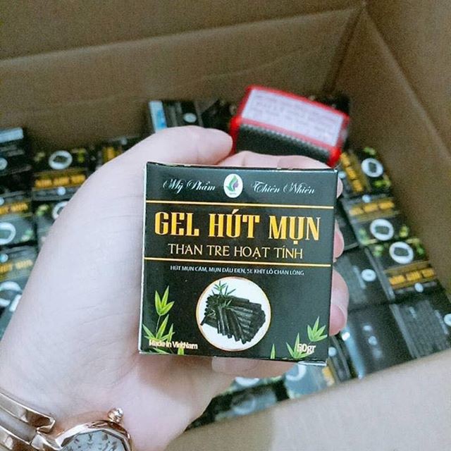 Gel Hút Mụn Than Tre Hoạt Tính Ngân Bình - 50gr - TMZ SHOP - Thymozin 305