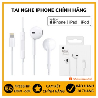 [SIÊU RẺ] Tai Nghe Nhét Tai Iphone jack tròn 3.5mm Có Mic Đàm Thoại - A MEW SHOP