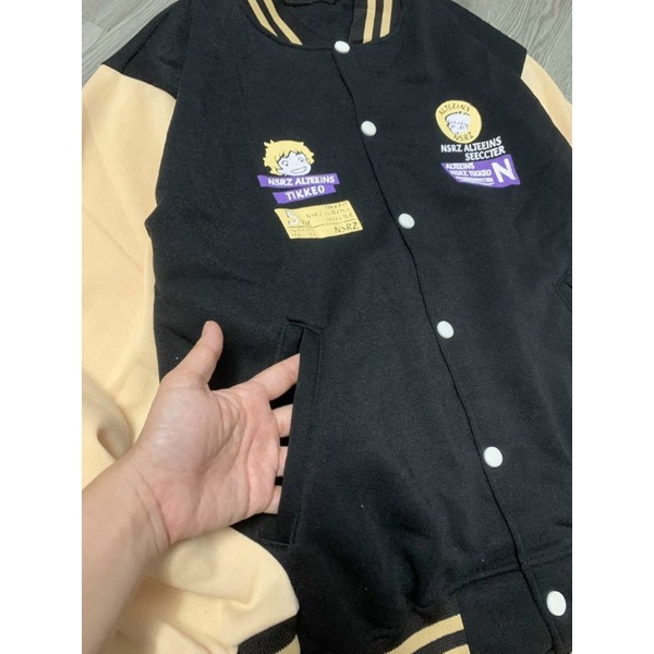 Áo Khoác Nỉ CARDIGAN Nút Bấm In hình cực chất Form Unisex Nam Nữ của SixK Store Unisex