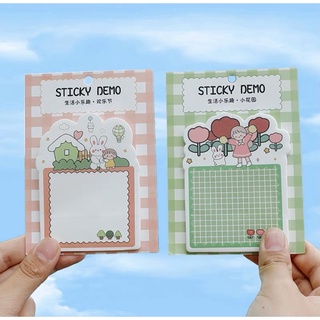 Tập giấy note giấy ghi chú cute
