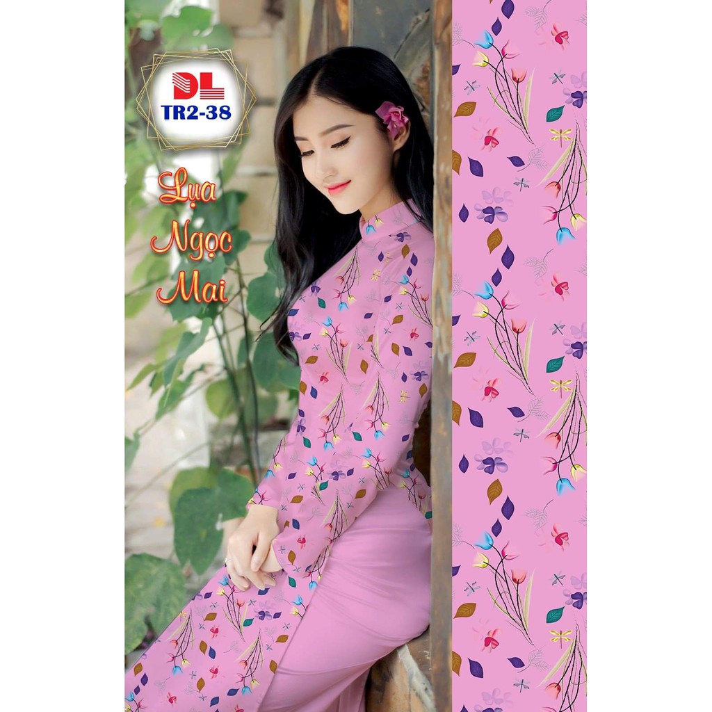 Vải Áo Dài Cao Cấp Hoa Nhỏ TINI TR2