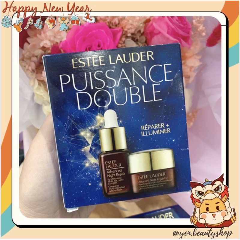 Set serum + kem mắt Estee Lauder