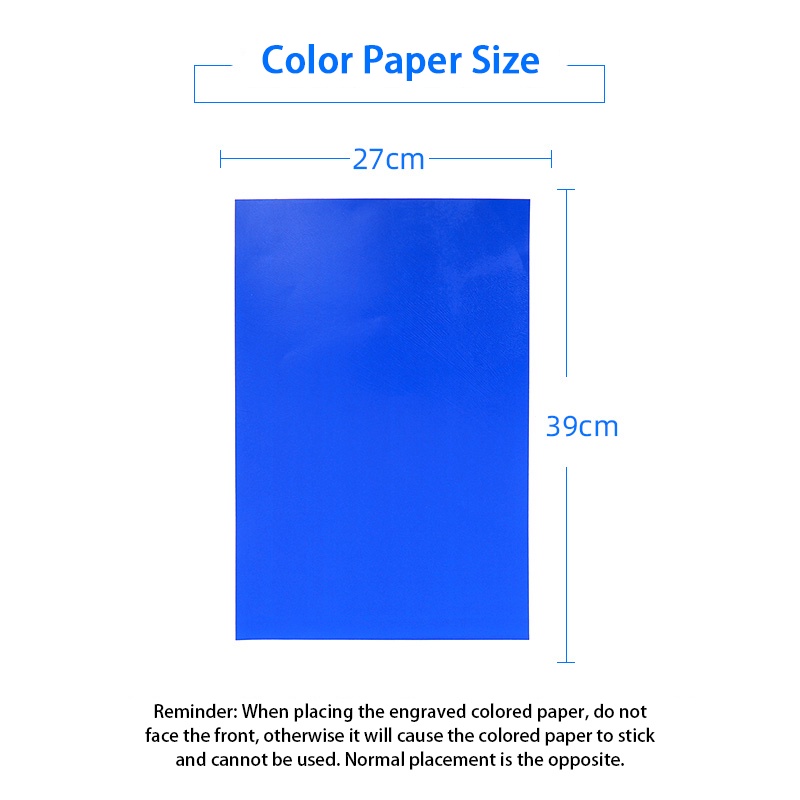 DAJA Color Paper Máy Khắc Laser Mặt Kính / Đá Ngọc Bích / Giấy Màu