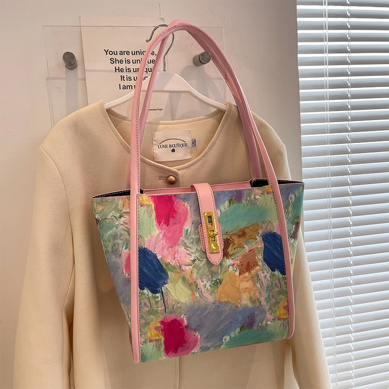 IELGY Túi Đeo Vai Cỡ Lớn Thời Trang Cho Nữ