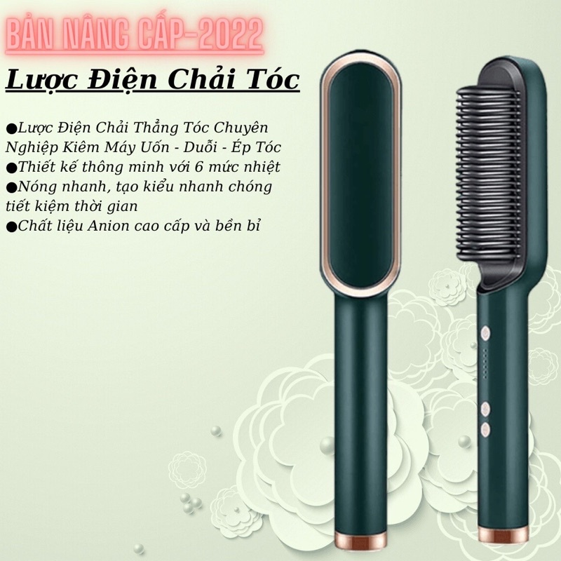 Lược điện chải tóc uốn tóc tạo kiểu