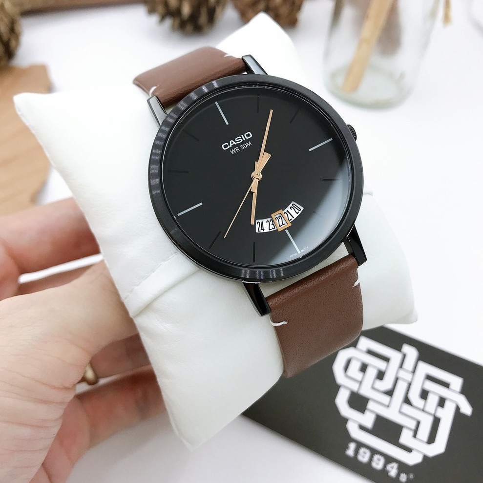 Đồng hồ nam Casio MTP-B100 Series chống nước 50m, size 43mm, hàng chính hãng