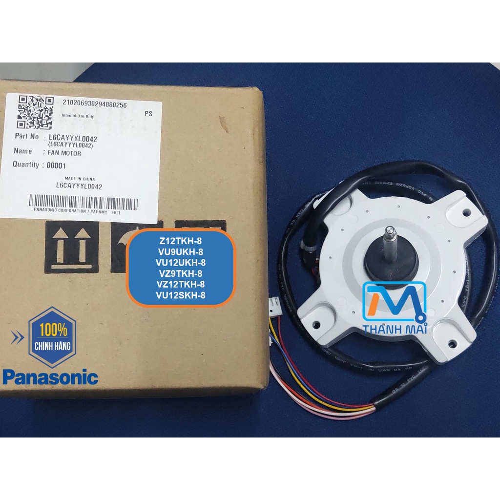 Motor quạt dàn nóng Panasonic Z12TKH-8/ VU9UKH-8//VU12UKH-8// VZ9TKH-8//VZ12TKH-8//VU12SKH-8