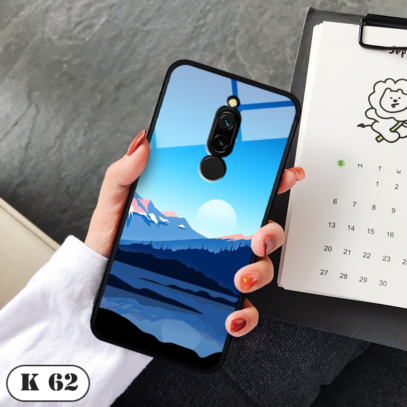 Ốp lưng kính 3D cho Xiaomi Redmi 8