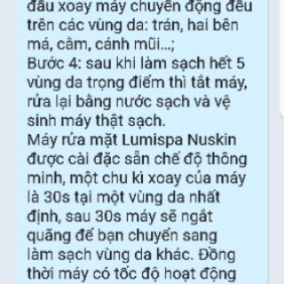 Máy rửa mặt matxa Lumispa