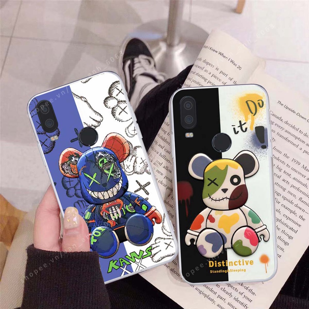 Ốp lưng Vsmart Active 1 / Active 1 Plus / Active 1+ hình kaws, bear brick, venom thời trang siêu ngầu