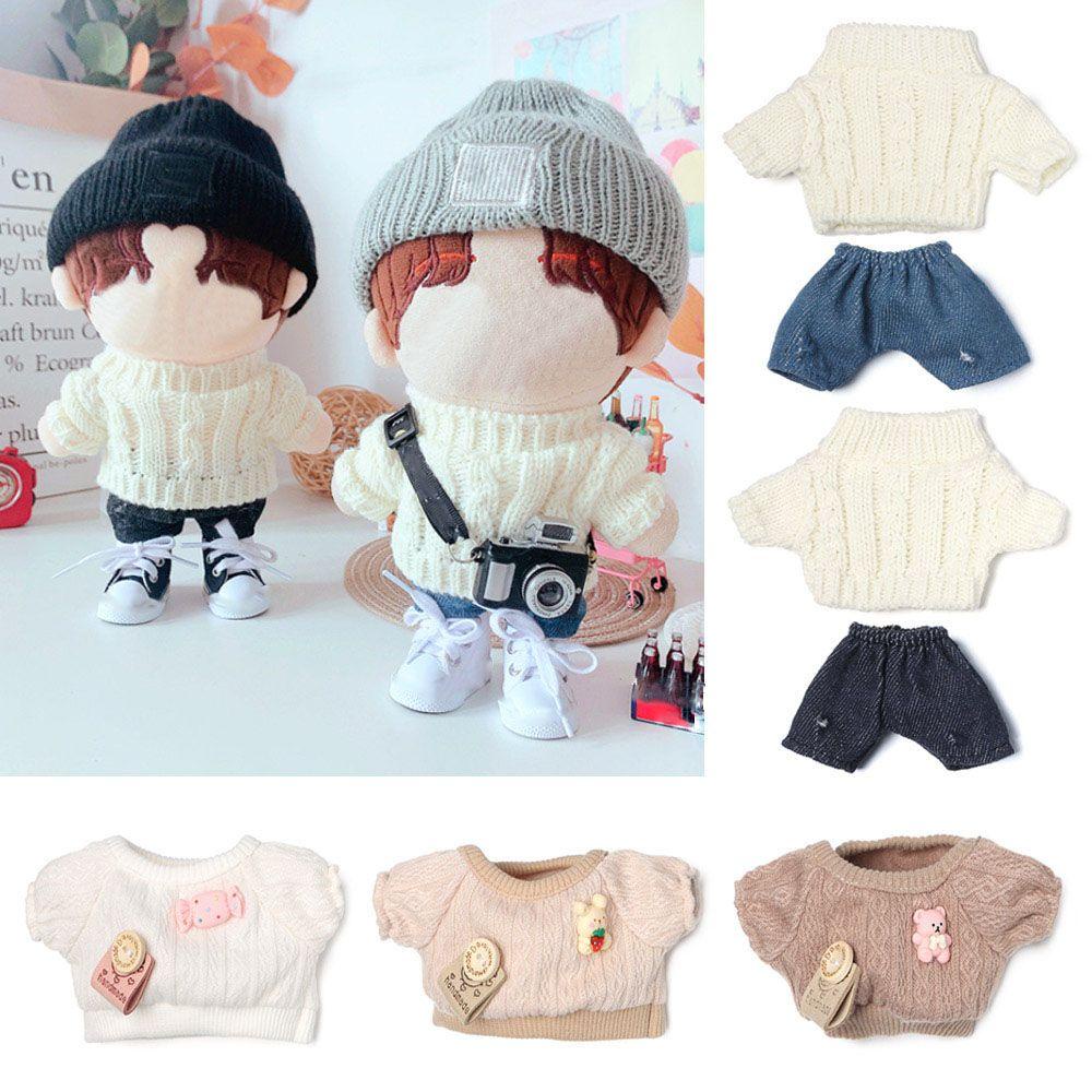 Bộ Quần Áo Ngắn Cho Búp Bê 20cm DIY