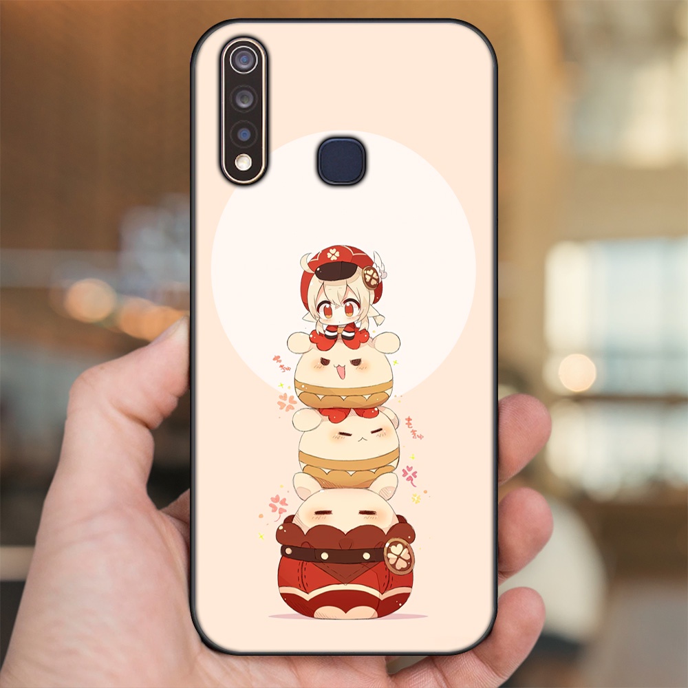 Ốp lưng Vivo Y19 viền đen in hình Klee Genshin Impact