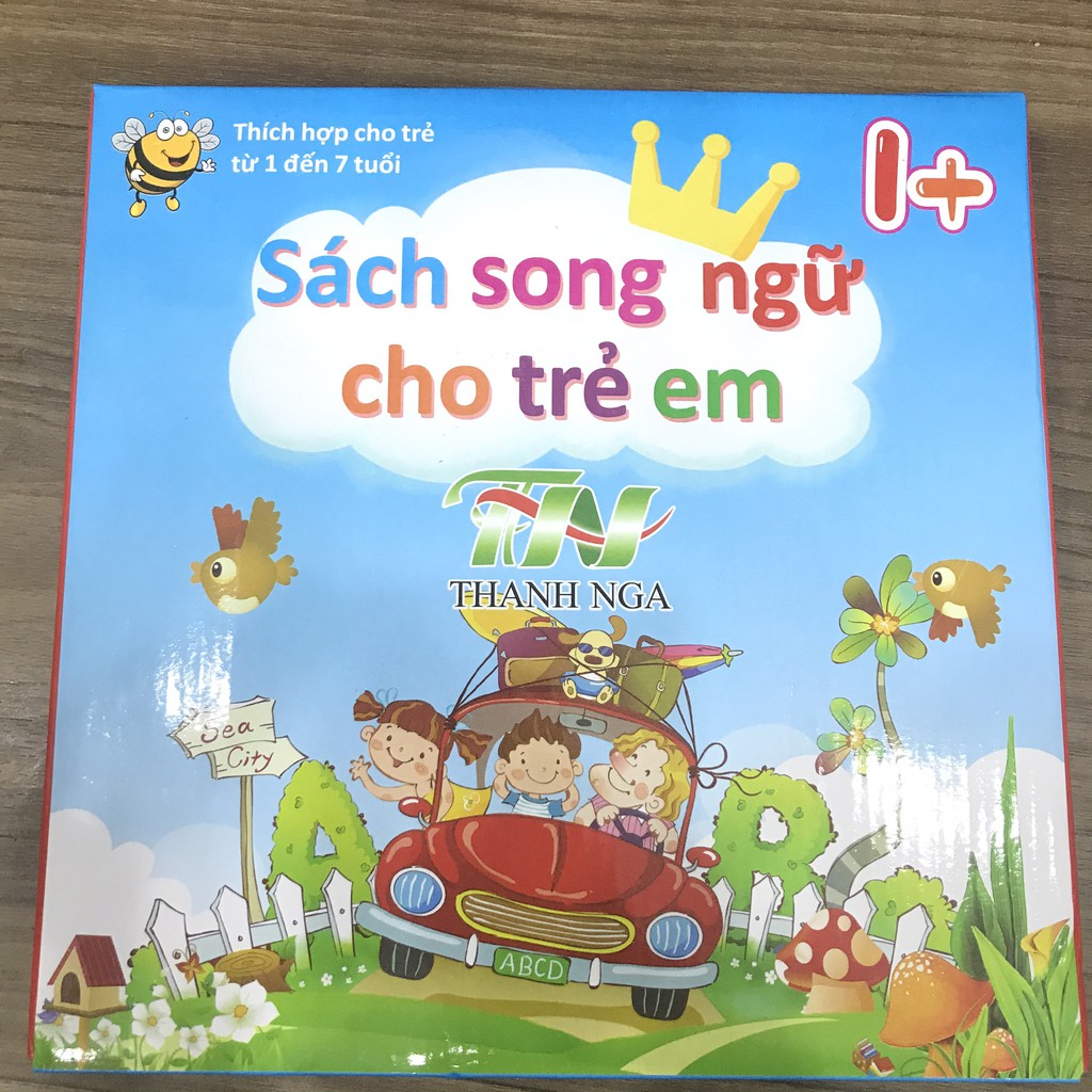 [ HOT ] [Phiên Bản Mới nhất] Sách Nói Điện Tử Song Ngữ Anh- Việt Giúp Trẻ Học Tốt Tiếng Anh