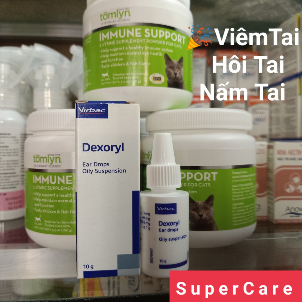 ✱THUỐC NHỎ TAI DEXORYL (PHÁP) - TRỊ VIÊM TAI, HÔI NẤM CHÓ MÈO