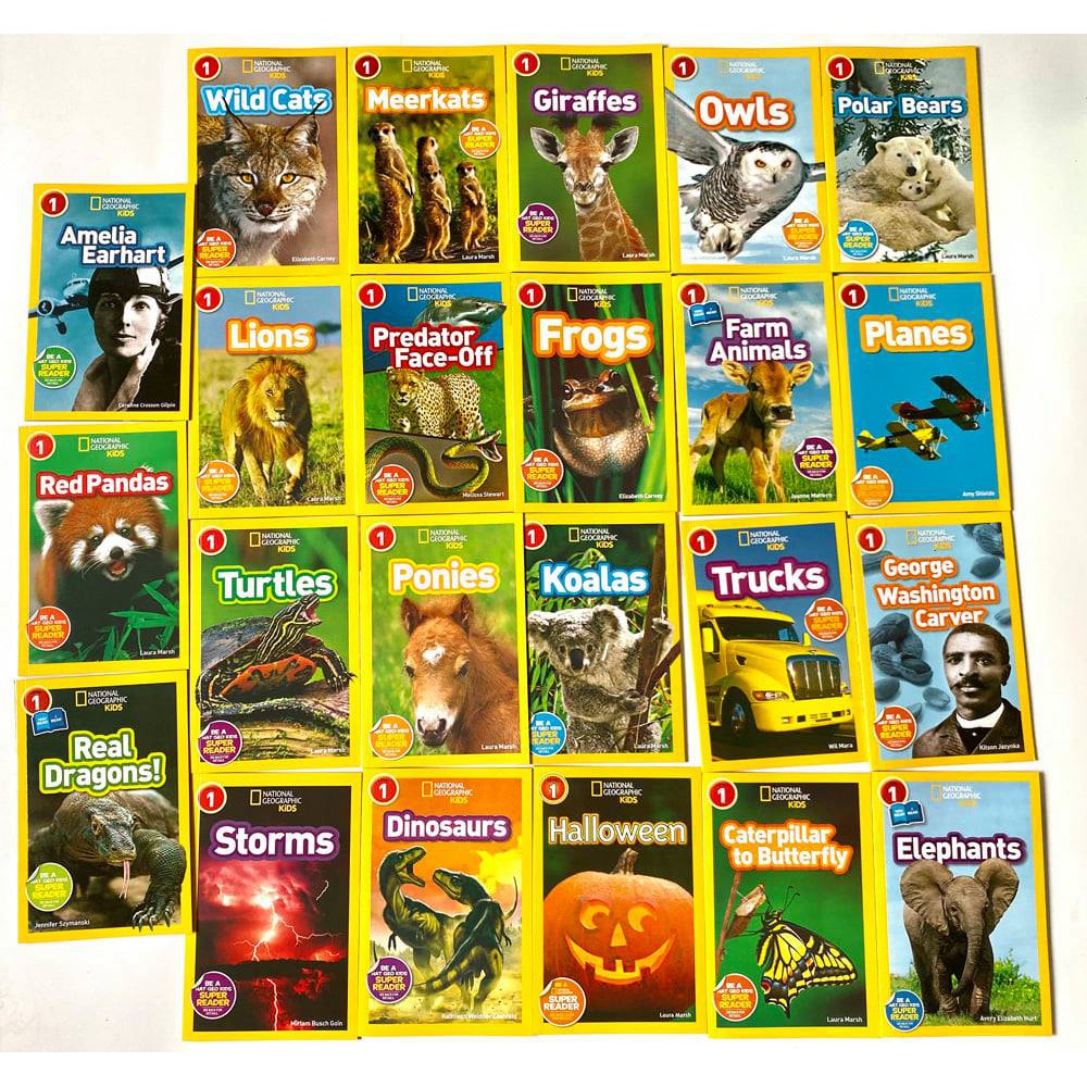 National Geographic Kids Level 1 (38 Books)