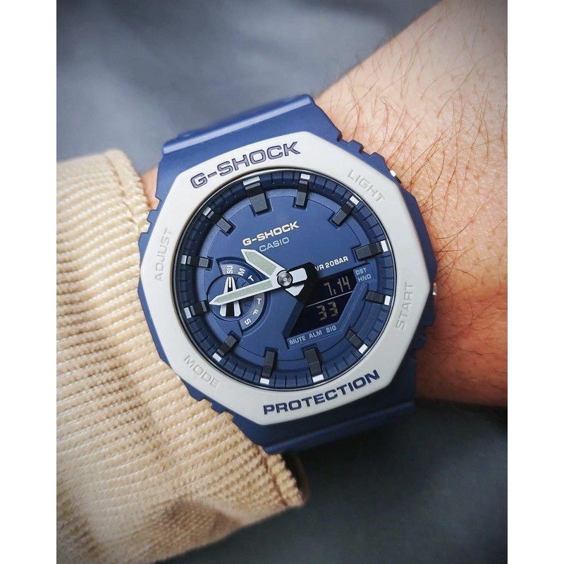 Đồng Hồ Casio Nam Dây Nhựa GSHOCK GA-2110ET-2ADR Chính Hãng