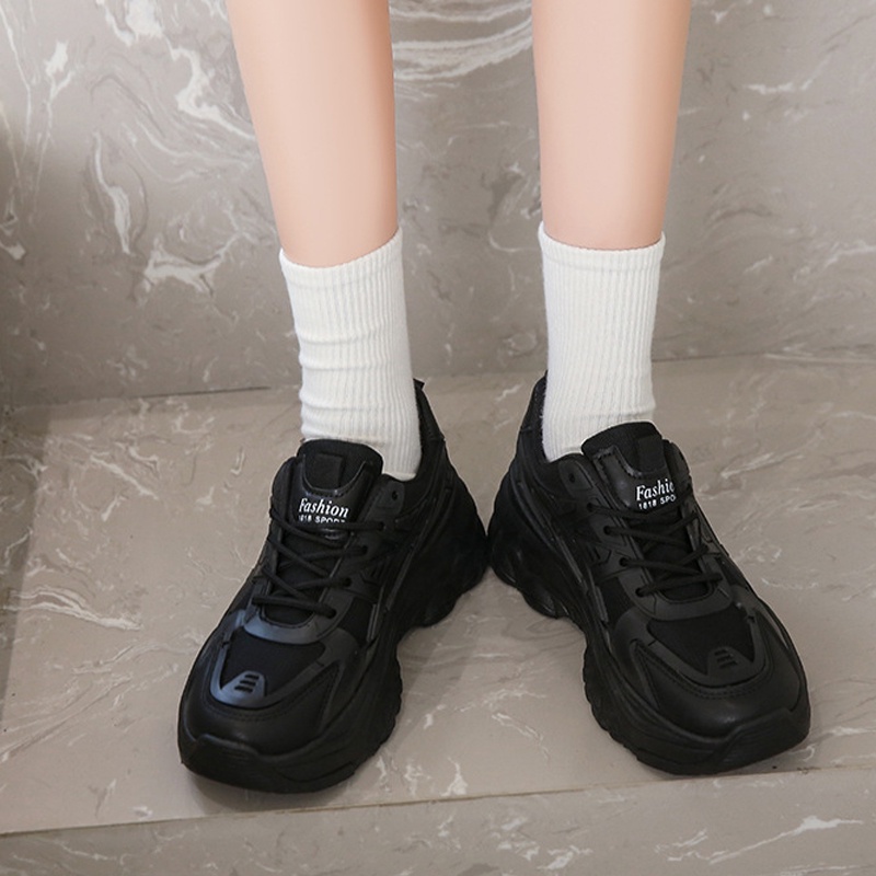 Giày sneaker IELGY đế dày thoáng khí thời trang cho nữ tùy chọn màu sắc