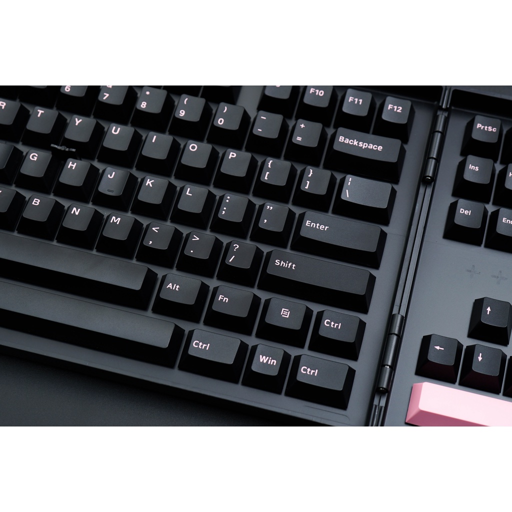 Bộ phím AKKO Keycap set - Black Pink Dancer (PBT Double-Shot/Cherry profile/229 nút)