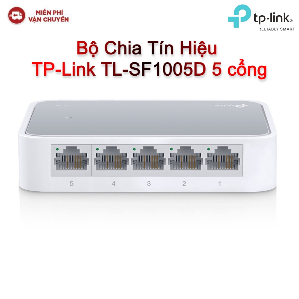 [Hỏa Tốc] Bộ Chia Tín Hiệu TP-Link TL-SF1005D 5 cổng Switch 5 ports 10/100Mbps
