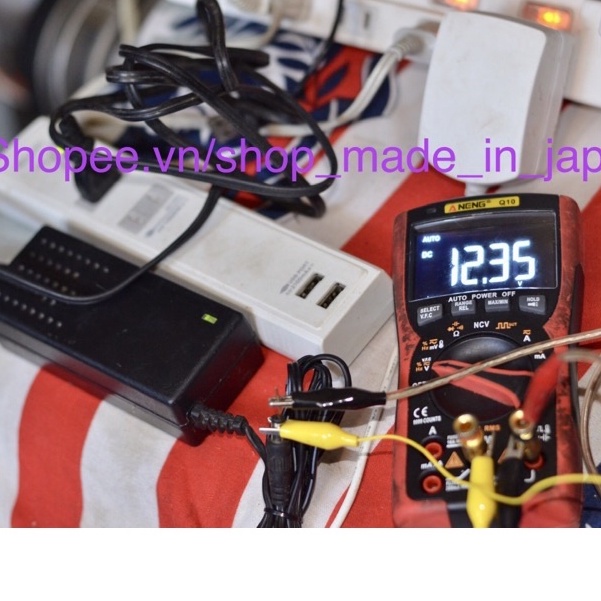 |Siêu khuyến mãi 12.12|Adapter, chuyên sạc cho pin lion 3.7v - Nhật bãi 100V-240V 12V-4A