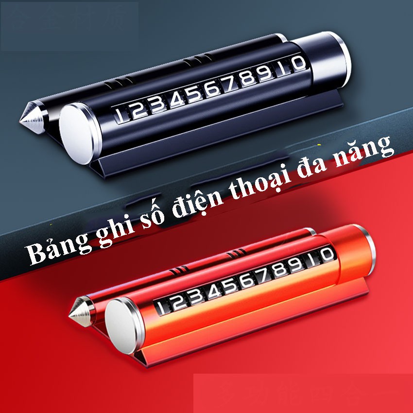 Bảng ghi số điện thoại, thẻ đỗ xe hiển thị số điện thoại gắn Taplo xe hơi - Tích hợp phá kính Mila Store | BigBuy360 - bigbuy360.vn