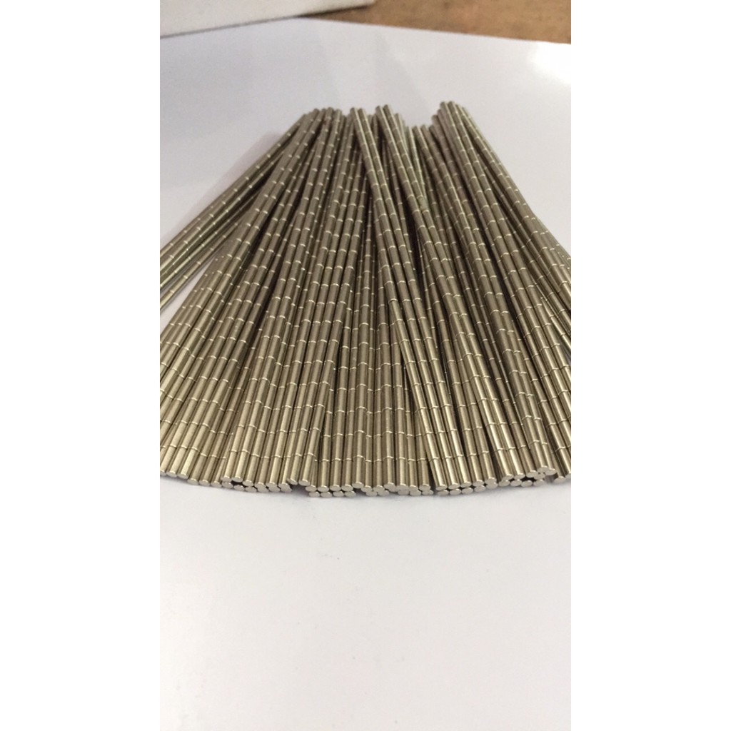 Nam châm viên đất hiếm  2x2, 2x3, 2x5mm
